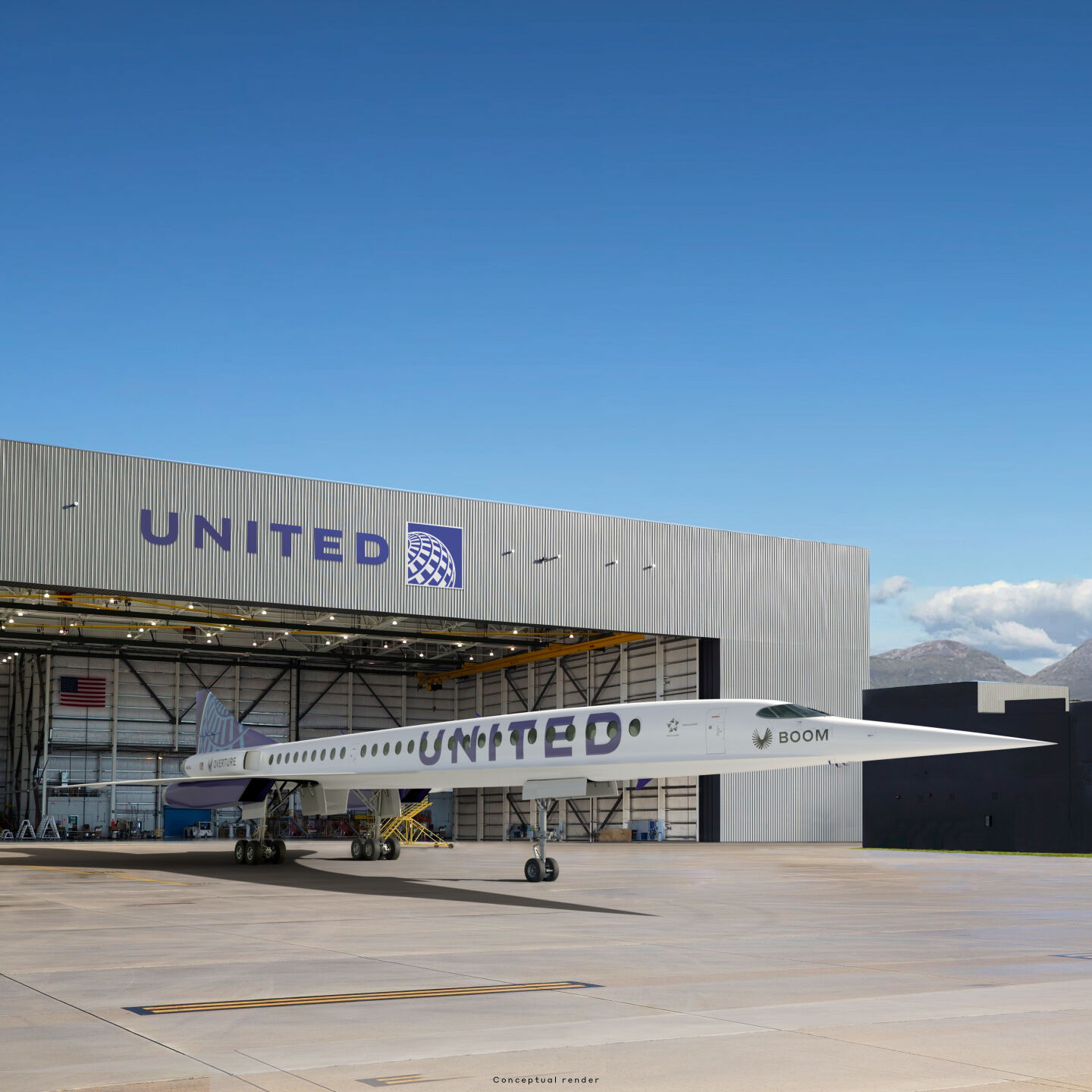 United Airlines Supersonic